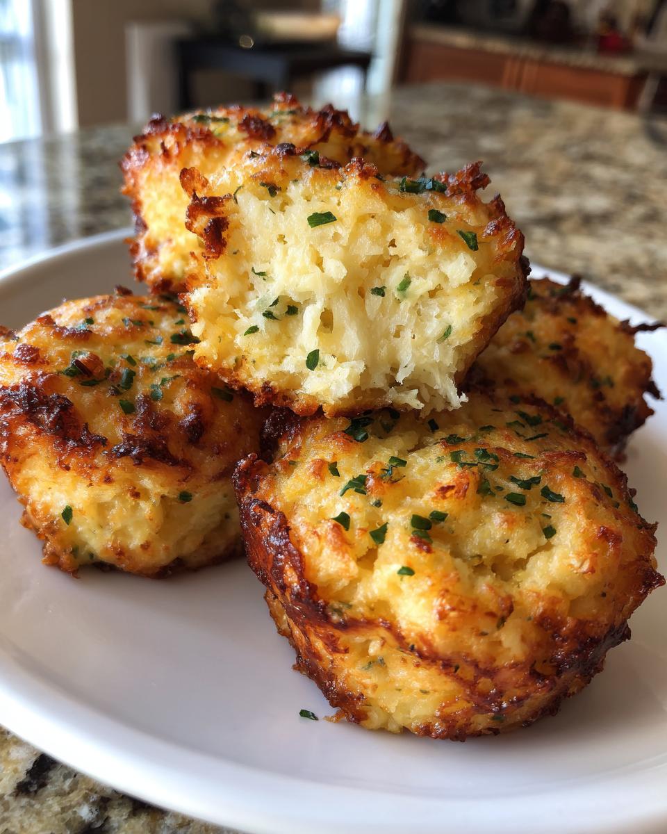 Cheesy Mashed Potato Puffs - detail 1