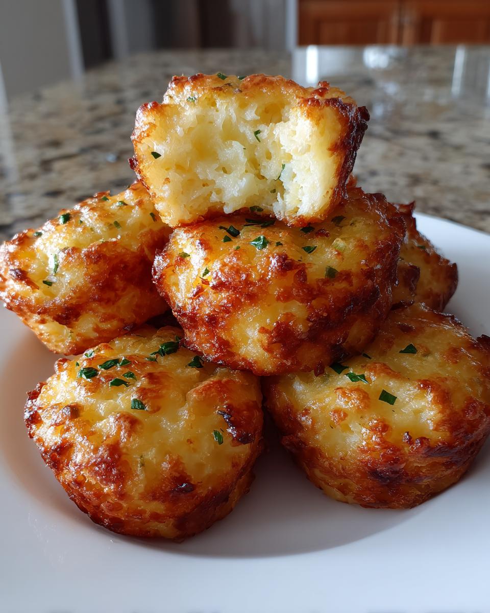 Cheesy Mashed Potato Puffs - detail 2