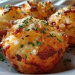 Cheesy Mashed Potato Puffs
