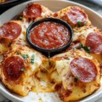 Cheesy Pepperoni Pizza Bombs