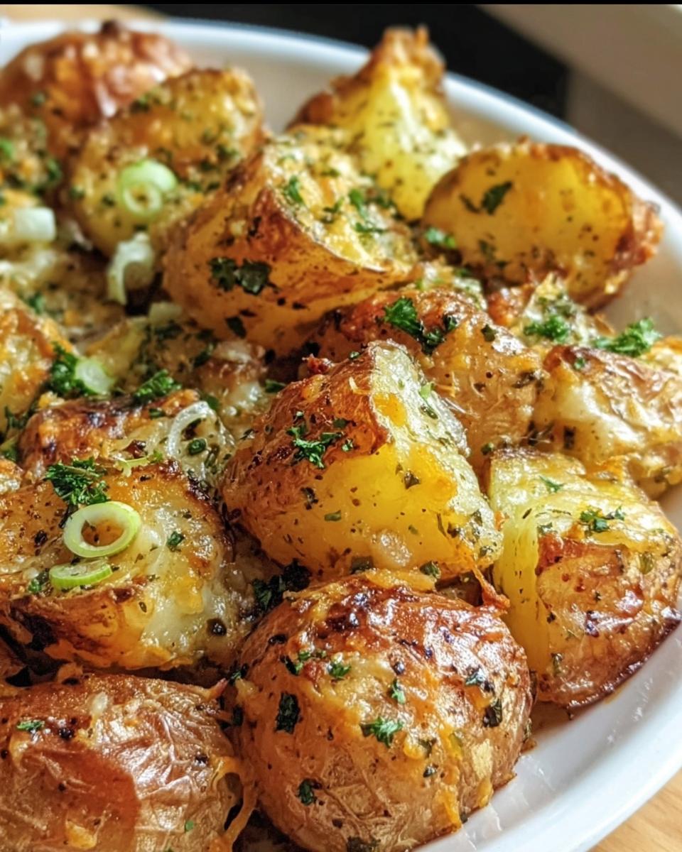 Cheesy Ranch Oven Roasted Potatoes - detail 1