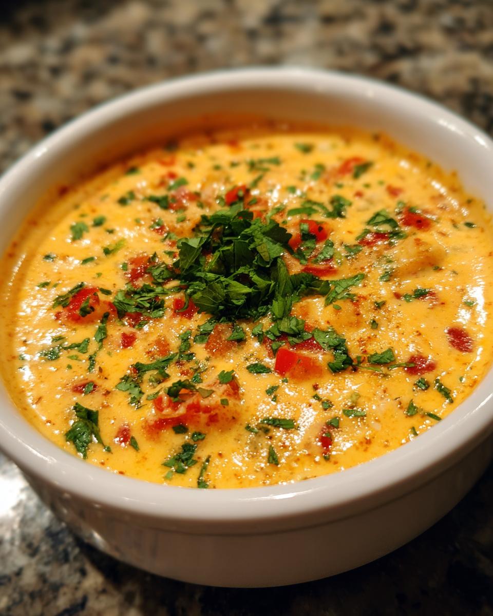 Cheesy Rotel Ranch Queso - detail 1