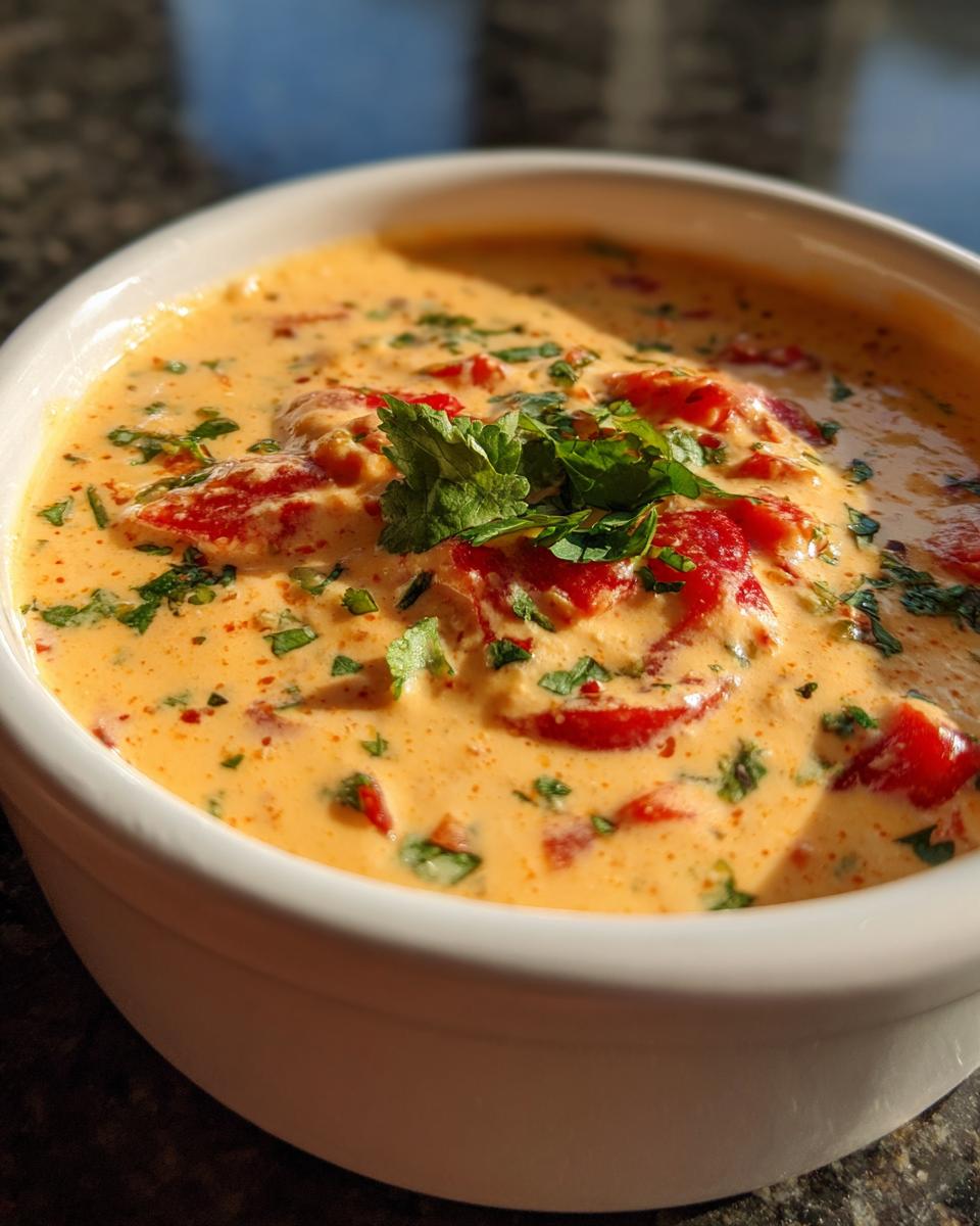 Cheesy Rotel Ranch Queso - detail 2