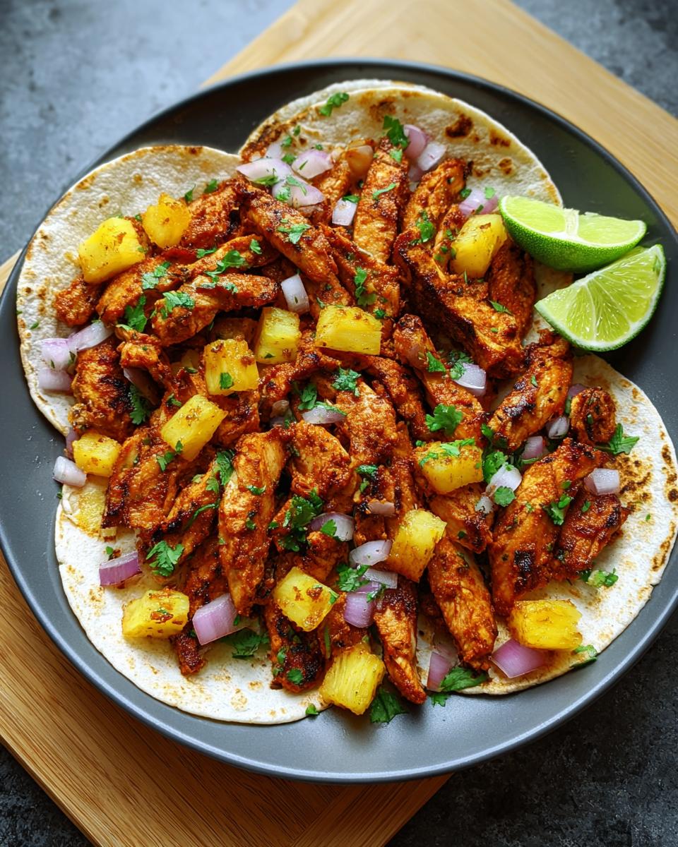 Chicken Al Pastor - detail 1
