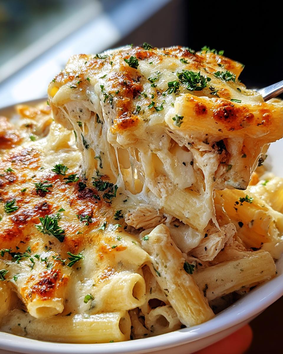 Chicken Alfredo Baked Ziti - detail 1