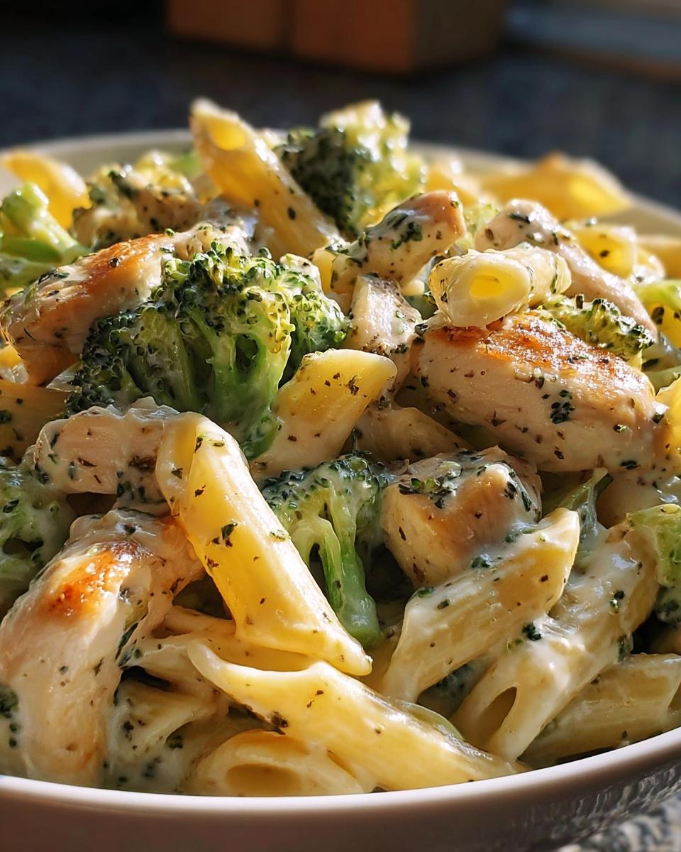 Chicken And Broccoli Pasta - detail 2
