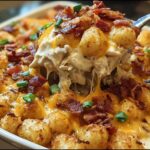 Chicken Bacon Crunch Casserole