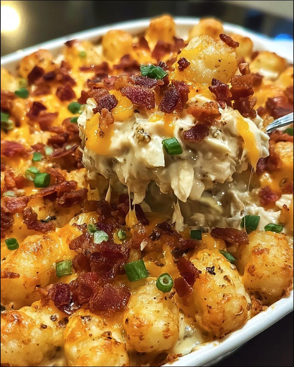 Chicken Bacon Crunch Casserole - detail 2