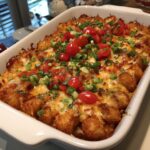 Chicken Bacon Ranch Tater Tot Casserole