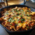 Chicken Black Bean Enchilada Skillet