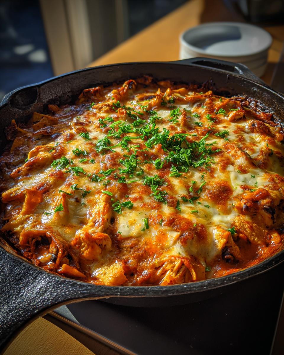 Chicken Black Bean Enchilada Skillet - detail 2
