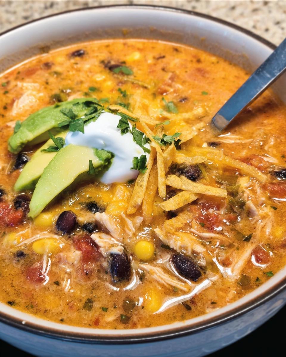 Chicken Enchilada Soup - detail 1