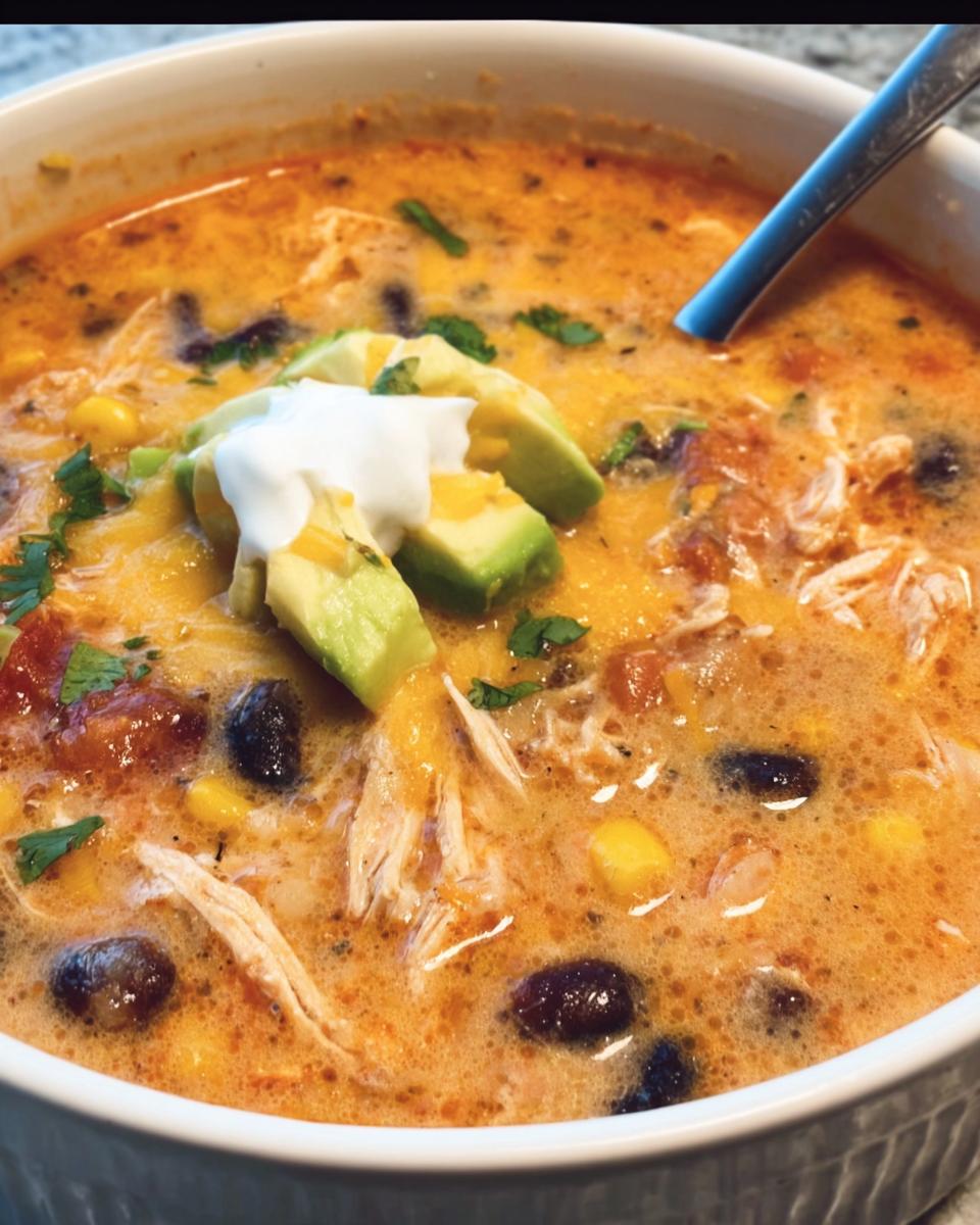 Chicken Enchilada Soup - detail 2