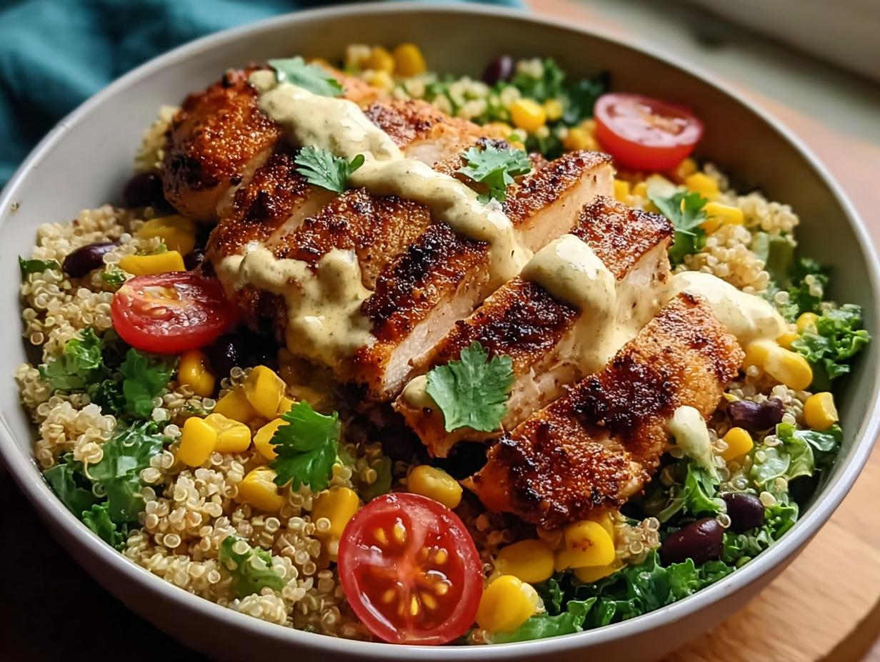 Chicken & Quinoa Dinner Bowl - detail 1