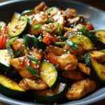 Chicken Zucchini Stir Fry