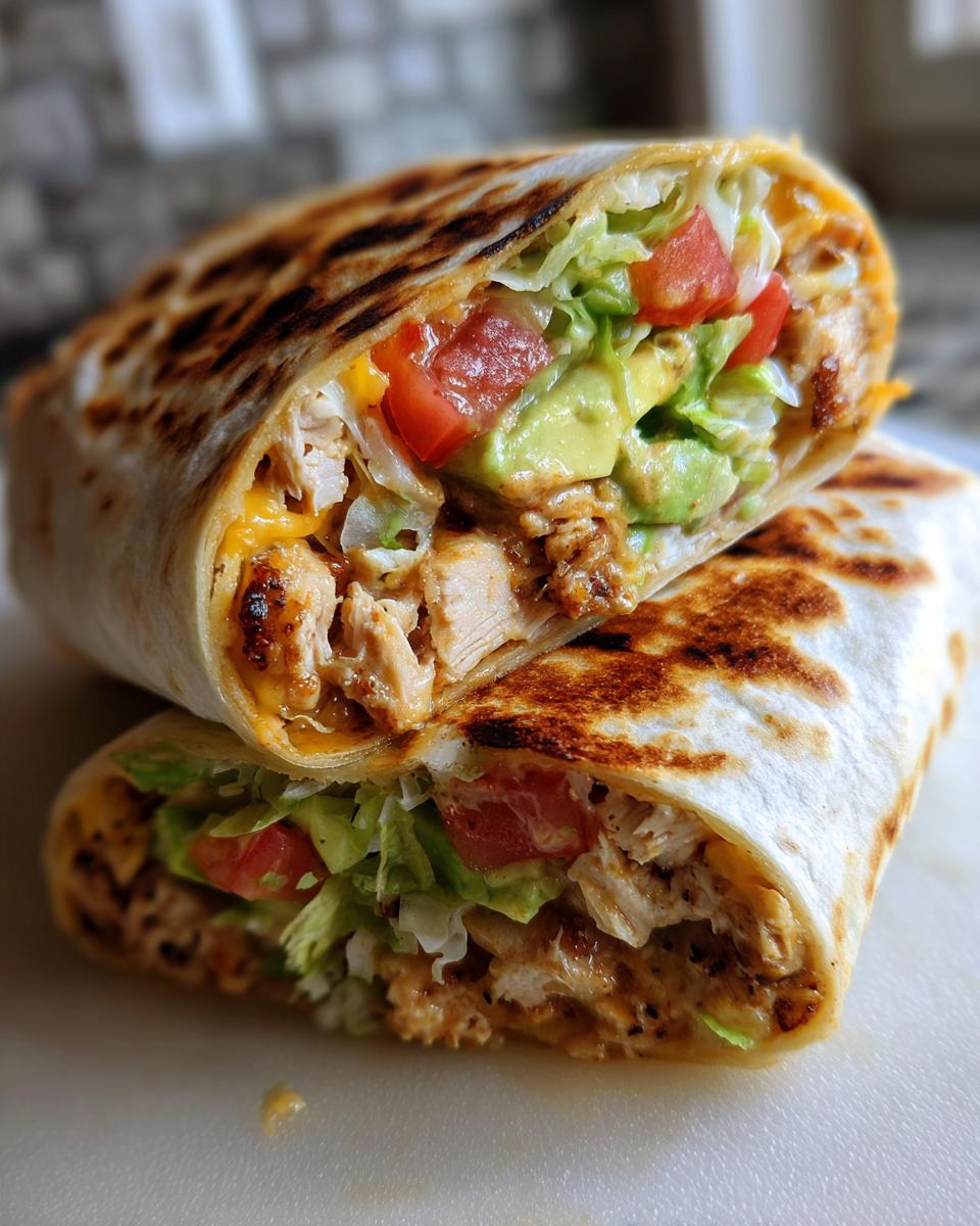 Chipotle Ranch Grilled Chicken Burrito - detail 1