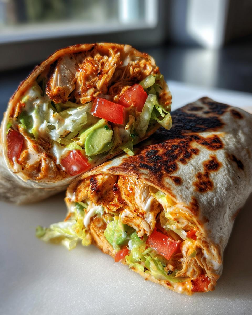 Chipotle Ranch Grilled Chicken Burrito - detail 2