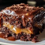 Chocolate Caramel Dump Cake