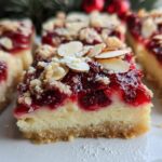 Christmas Cheesecake Bars