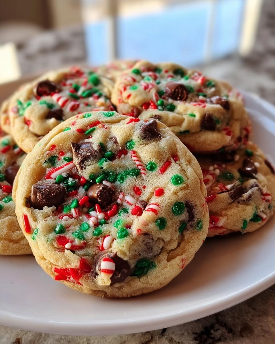 Christmas Chocolate Chip Cookies - detail 1