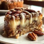 Christmas Gooey Butter Pecan Cake