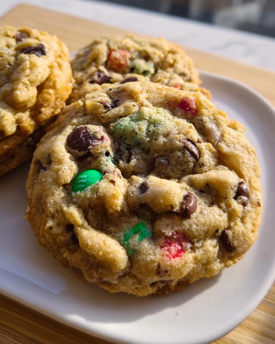 Christmas Monster Cookies - detail 1