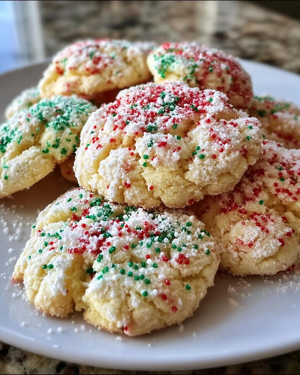 Christmas Ooey Gooey Butter Cookies - detail 1