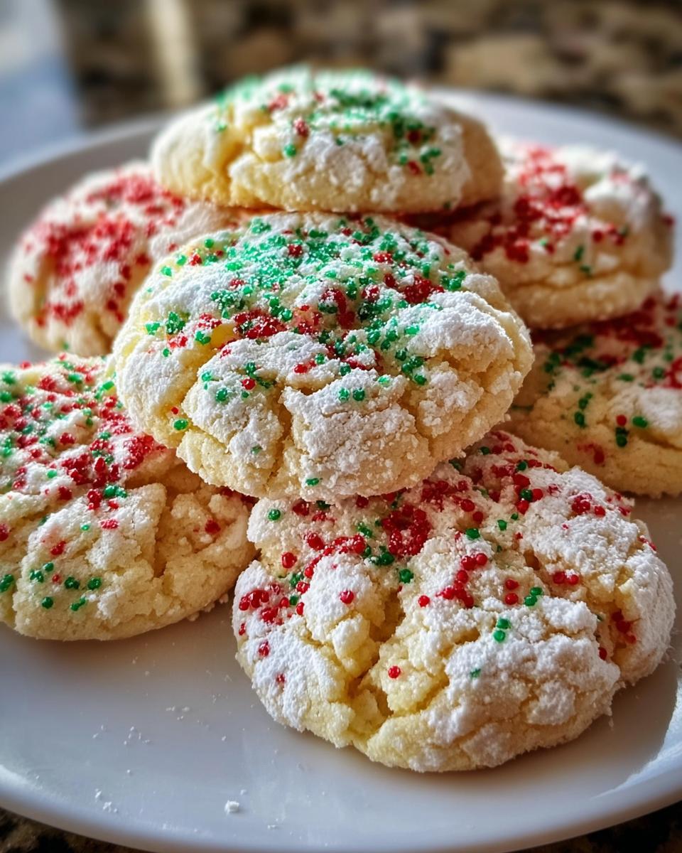 Christmas Ooey Gooey Butter Cookies - detail 2
