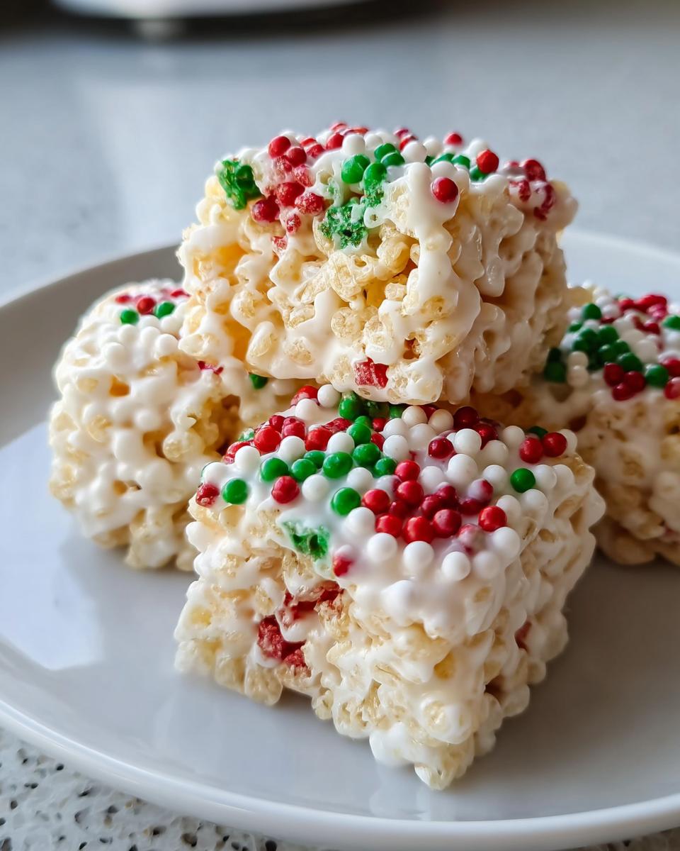 Christmas Rice Crispy Treats - detail 1