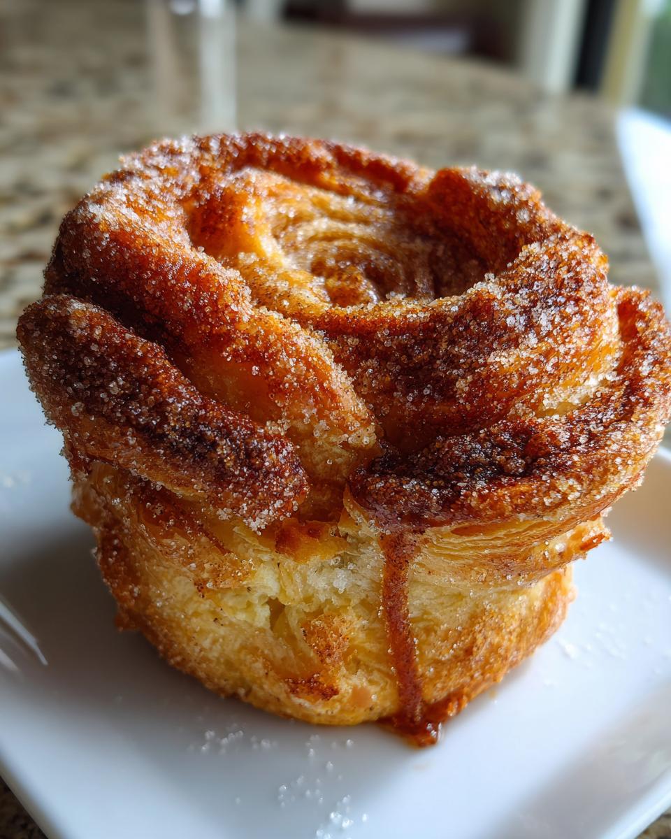 Churro Cruffins - detail 3