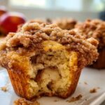 Cinnamon Apple Crumble Muffins