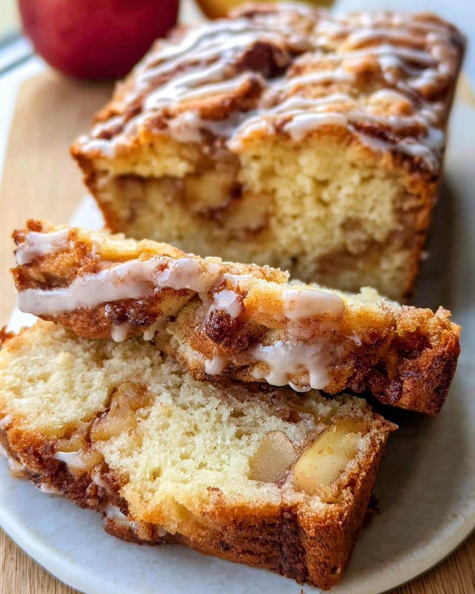 Cinnamon Apple Fritter Bread - detail 1