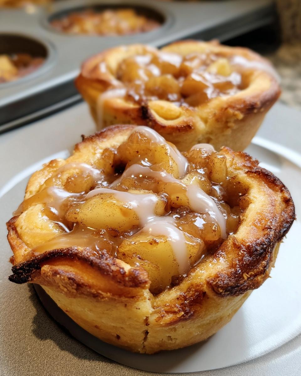 Cinnamon Roll Apple Pies - detail 1