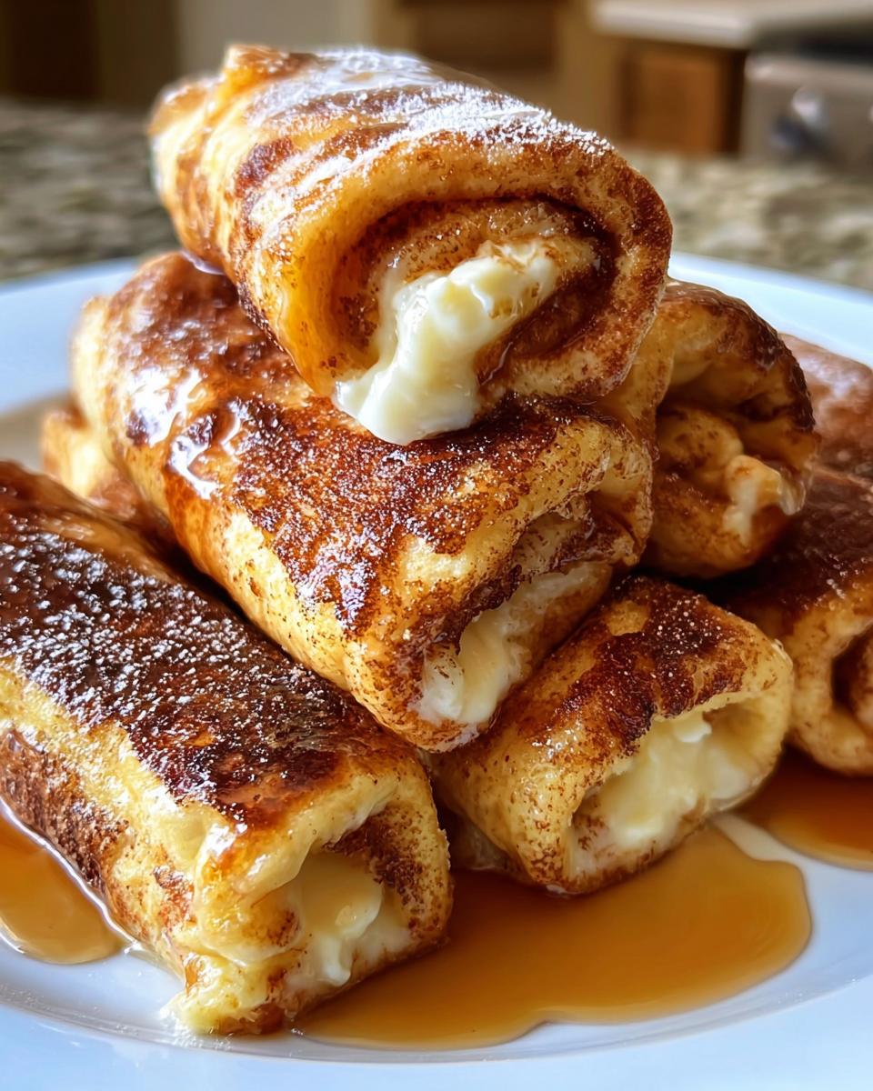 Cinnamon Roll French Toast Roll-Ups - detail 1