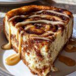 Cinnamon Roll Honeybun Cheesecake