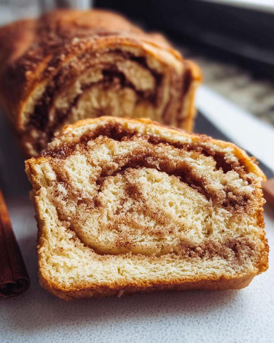 Cinnamon Sugar Bread - detail 1