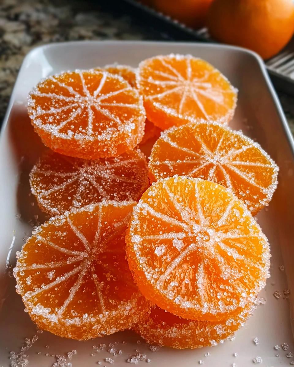 Classic Homemade Orange Candy - detail 1