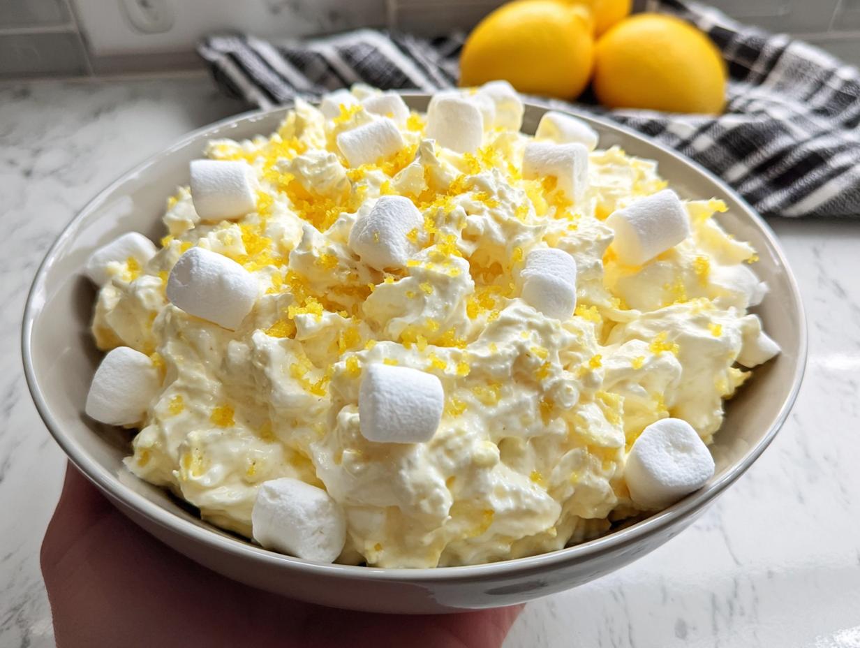Classic Lemon Fluff Salad - detail 1