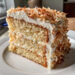 Coconut Custard Cake