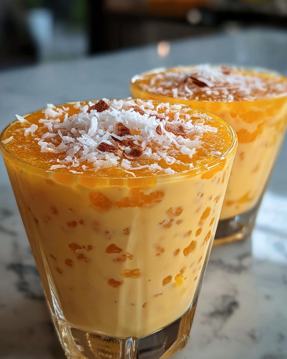 Coconut Orange Glow – Easy Creamy Citrus Dessert - detail 2