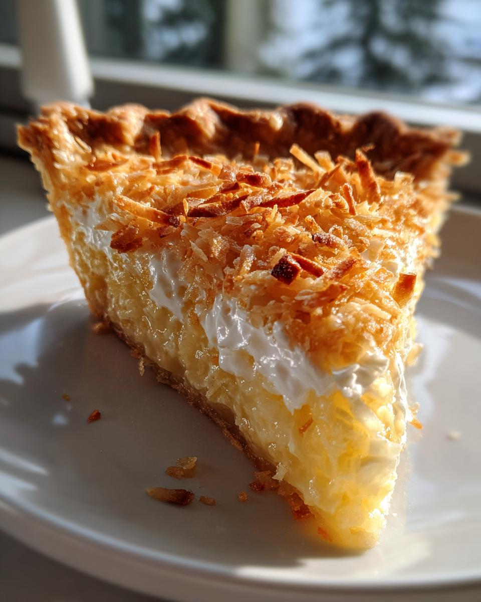 Coconut Pie - detail 2