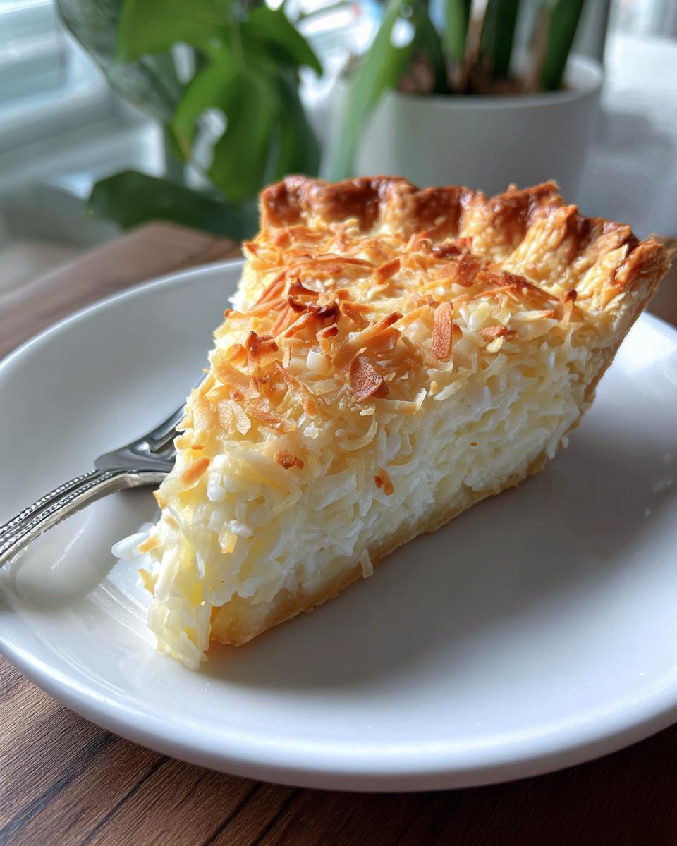 Coconut Pie - detail 3