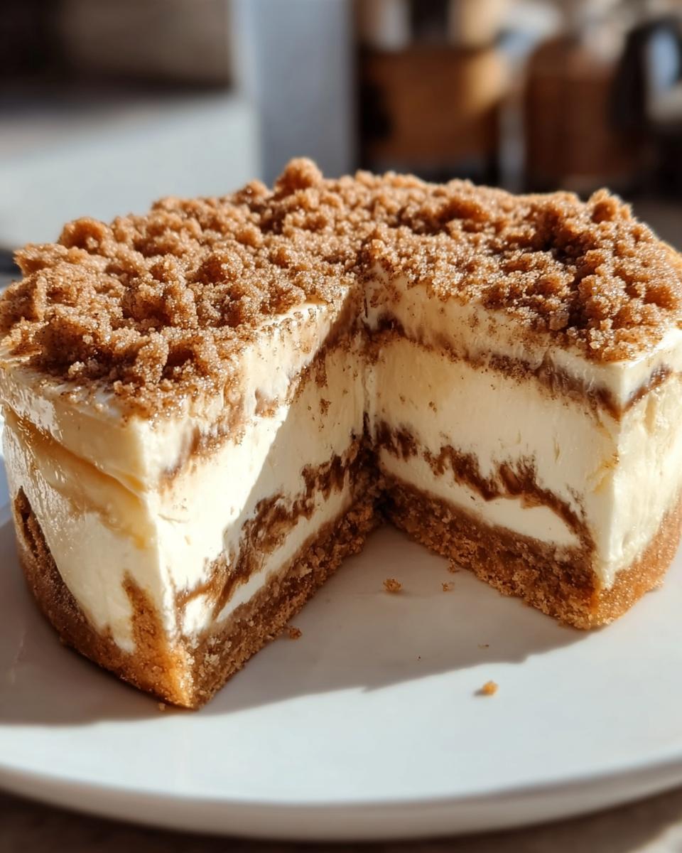 Coffee Cake Cheesecake - detail 1