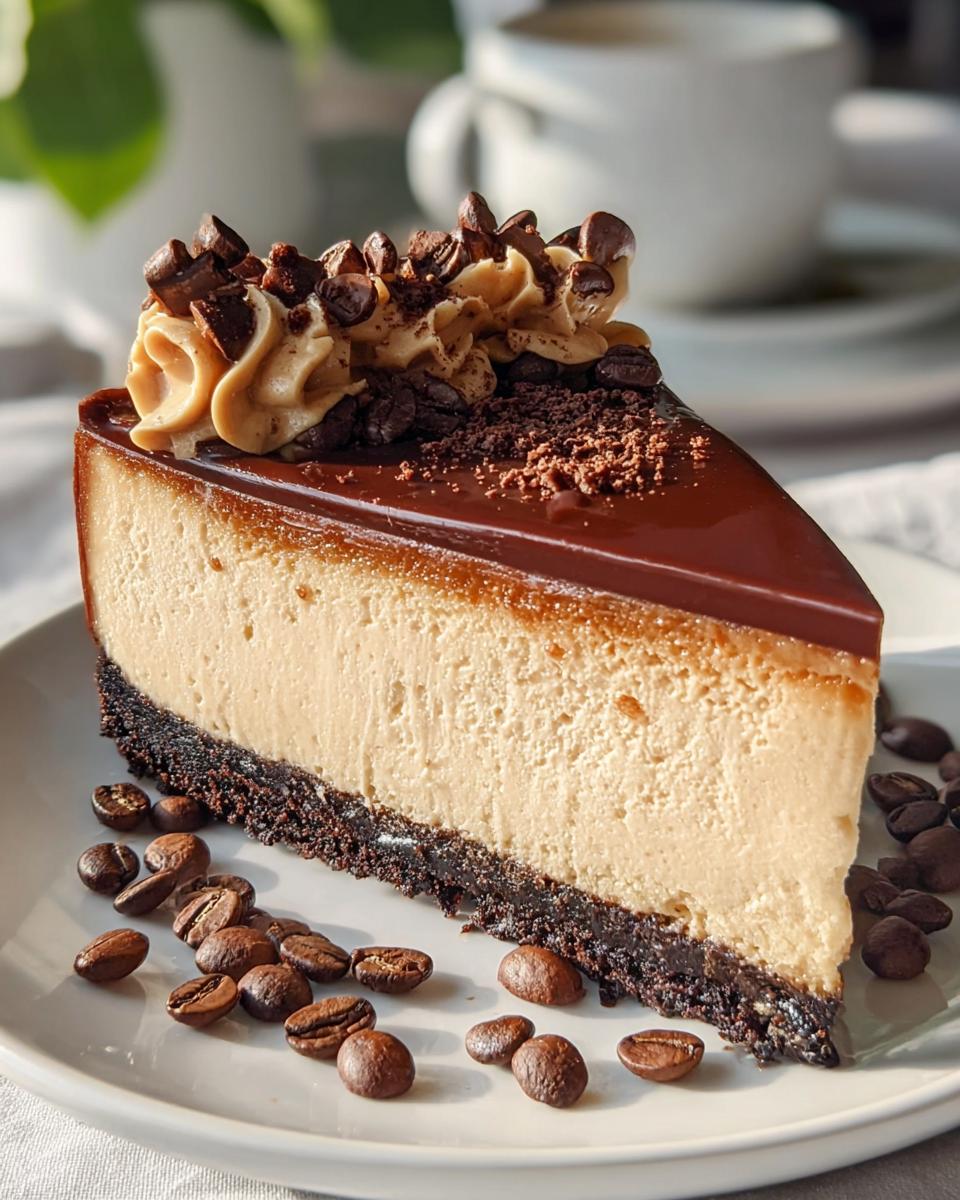 Coffee Cheesecake - detail 1