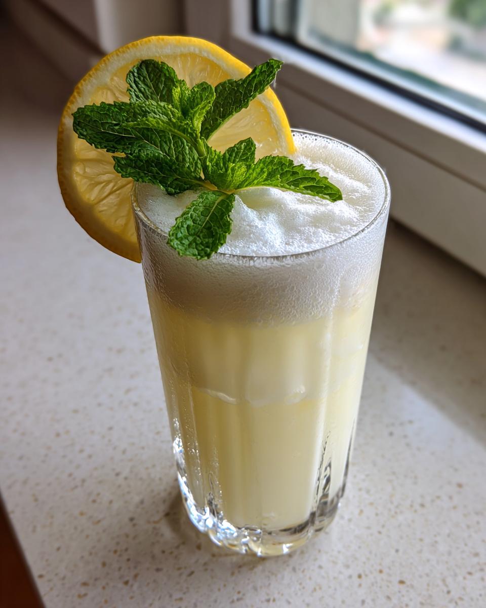 Condensed Milk Lemonade Refreshing and Creamy Drink - detail 1