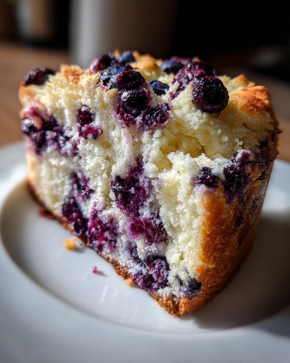 Cottage Cheese Blueberry Cloud Bread - detail 1