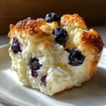 Cottage Cheese Blueberry Cloud Bread