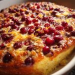Cottage Cheese Cranberry Orange Breakfast Bake