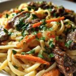 Cowboy Butter Steak Linguine