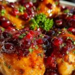 Cranberry Orange Glazed Chicken